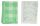 Komplet Ściereczek Bawełniano-Bambusowych (2szt) 50x70 WIELKANOC Zielony+Szary